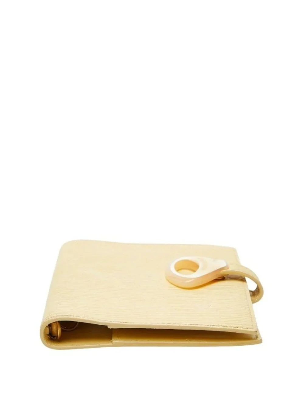 Louis Vuitton Epi Agenda PM R2009 a Vanille Yellow Leather